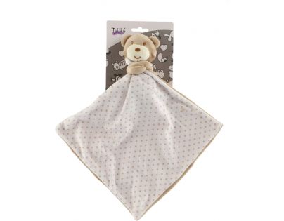 Teddies Medvedík zaspávač béžový 23 x 23 cm