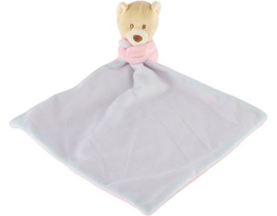 Teddies Medvedík zaspávačik ružový 23 x 23 cm