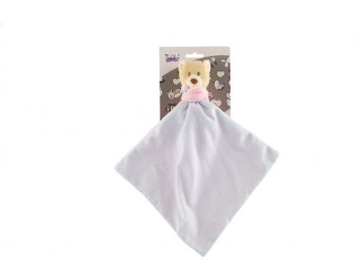 Teddies Medvedík zaspávačik ružový 23 x 23 cm