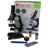 Mikroskop plast 11 x 20 x 7 cm se světlem 2