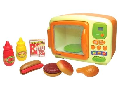 Mikrovlnná trouba elektronická s doplňky 27 cm