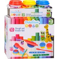 Modelína s vykrajovátky 10ks 2