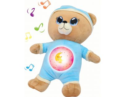 Teddies Modrý Medvedík Usínáček 33 cm