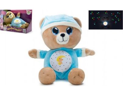 Teddies Modrý Medvedík Usínáček 33 cm