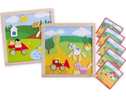 Moje prvé zvieratká Magnetické puzzle