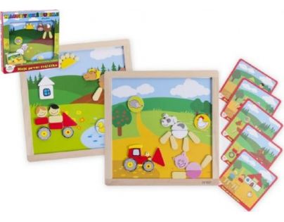 Moje prvé zvieratká Magnetické puzzle