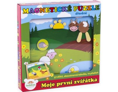 Moje prvé zvieratká Magnetické puzzle
