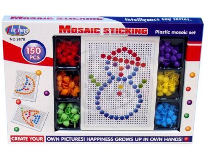 Mozaika velké kloboučky 150ks