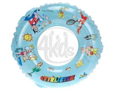 Teddies 00008965 - Kruh Čtyřlístek transparentní