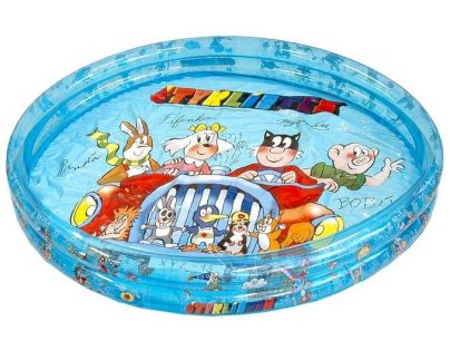 MIKRO 8991 - Bazén nafukovací Čtyřlístek 3 komory 122x25cm v sáčku