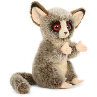 Teddies Opica-Opicka Galago sediaca plyšová 11x18cm 0m+
