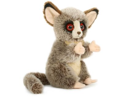 Teddies Opica-Opicka Galago sediaca plyšová 11x18cm 0m+