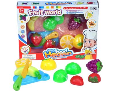 Teddies Ovoce krájecí s náčiním 12ks