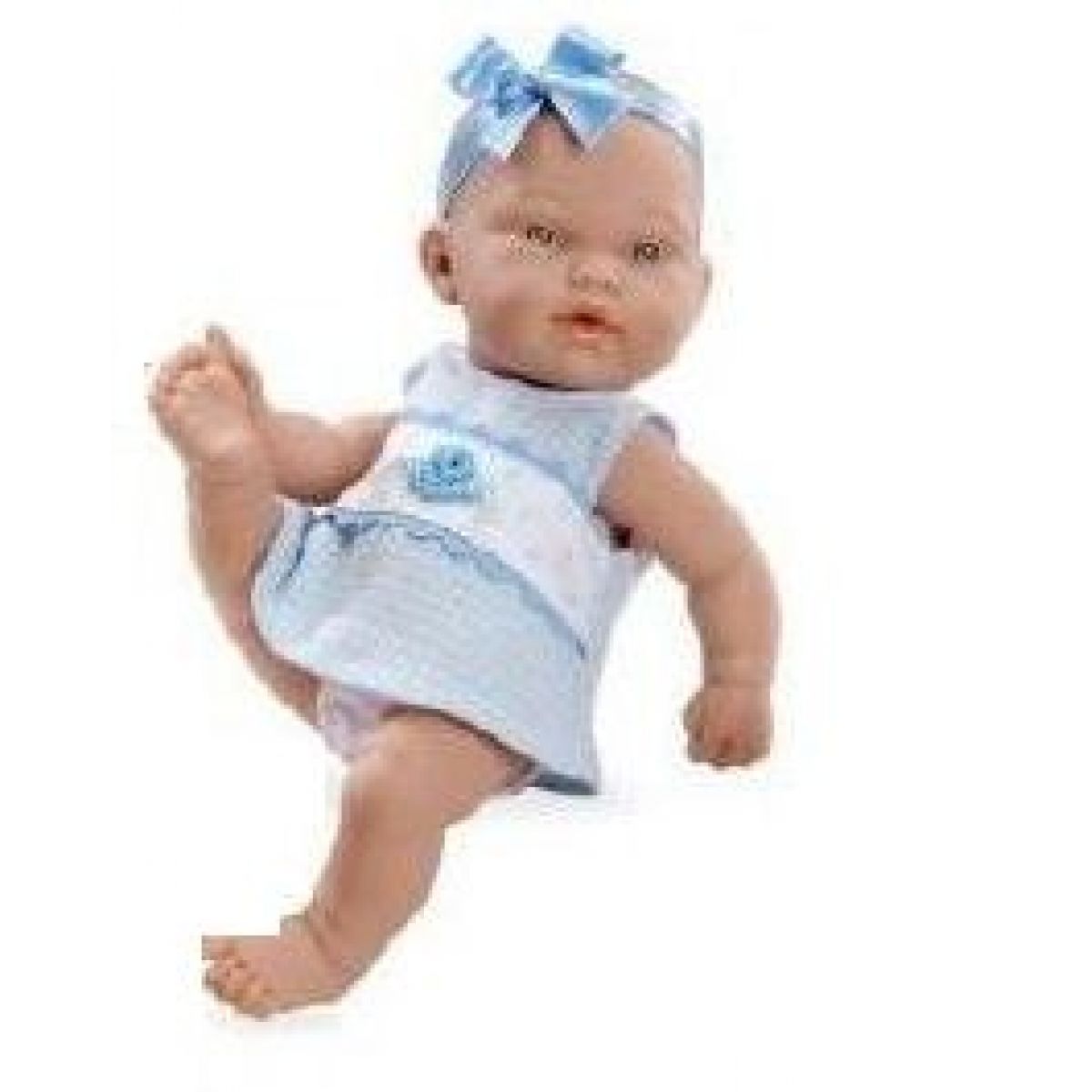Bábika bábätko voňajúce 26 cm - Modré šaty