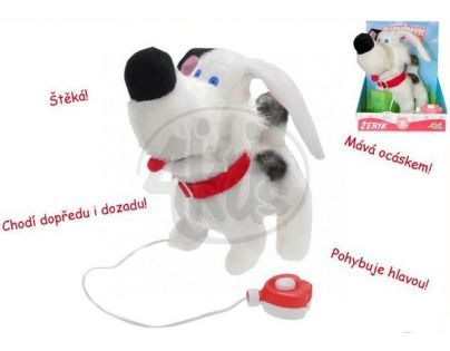 Teddies Pes Žeryk chodící a štěkající