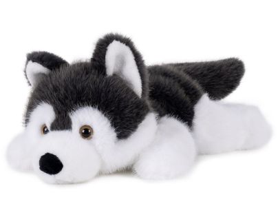 Pes husky ležiaci plyš 30cm 0m+