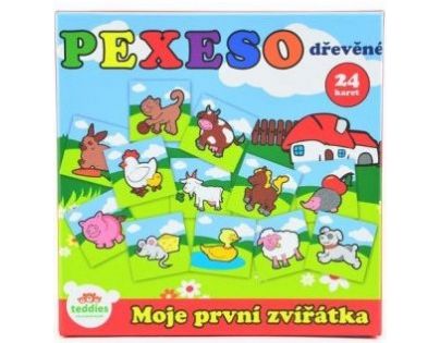 Teddies Pexeso: Moje prvé zvieratká