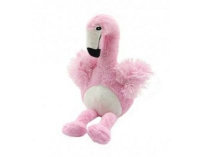 Teddies Plameniak ružový plyšový 35 cm