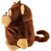 Teddies Plyšová opička Tonička opakujúca vety 18 cm 4