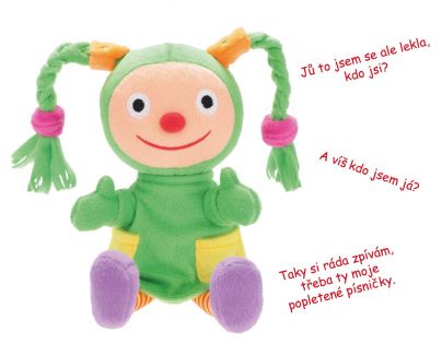 Mikro Fanynka plyšová postavička 27 cm česky mluvící