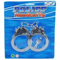 Teddies 00024330  - Policejní pouta kov na kartě 2