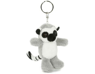 Teddies Prívesok na kľúče Lemur kata plyš 7x8cm