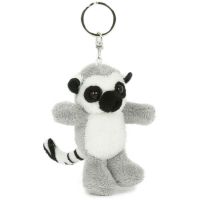 Teddies Prívesok na kľúče Lemur kata plyš 7x8cm