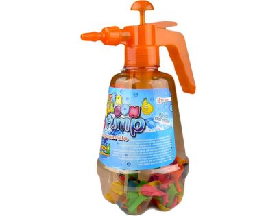 Pumpa a vodní bomby 100ks - Oranžová
