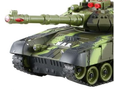 RC Tank - Zelený 27MHz