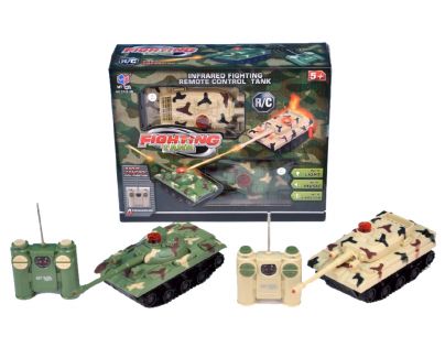 Toy 56330211 - RC Tank 2 ks 14 x 7 cm