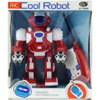 Teddies Robot na dálkové ovládání se světlem a zvukem - Červený 2