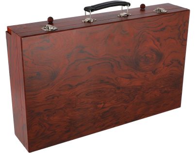 Teddies Sada na maľovanie - Art box kreatívna sada 143 ks v drevenom kufríku 38x25x8 cm