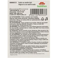 Teddies Sada na maľovanie - Art box kreatívna sada 143 ks v drevenom kufríku 38x25x8 cm 6