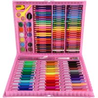 Teddies Sada na maľovanie - Art box kreatívna sada s jednorožcom 160 ks v plastovom kufríku 34x27x3,5 cm 2