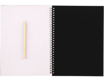 Teddies Škrabací notes dúhový 10 listov