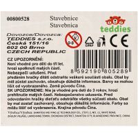 Teddies Stavebnica dom s pieskom plast s doplnkami v krabici 28x19x8cm 3