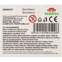 Teddies Stavebnica hrad s pieskom plast s doplnkami v krabici 28x19x8cm 3