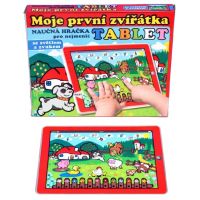 Teddies Tablet farma Moje první zvířátka 24x19x1,5cm na baterie v krabičce Teddies Tablet farma Moje první zvířátka 24x19x1,5cm na baterie v krabičce