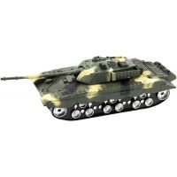 Teddies Tank RC 2 ks 25 cm tanková bitka na batérie so zvukom so svetlom 4