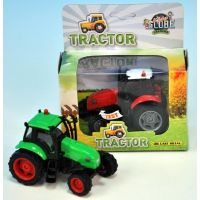 Kids Globe Traktor kov 12cm na setrvačník 3