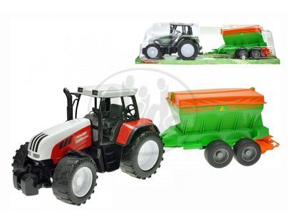 Traktor na setrvačník s rozmetadlem hnojiv 60cm