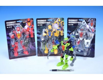 Transformer robot 19 cm Žlutý