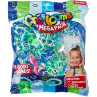 Teddies Urob si svoj náramok - gumičky 5000 ks + náradie 4 farby v sáčku 17x22 cm 5