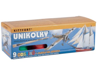 Teddies Unikolky - 9 farieb s lakom