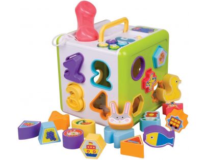 Teddies Vkladačka telefón kocka pre najmenších