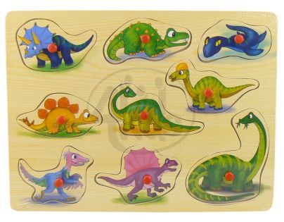 Vkládačka dinosauři