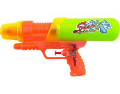 Vodná pištoľ plast 24 cm oranžovo-žltá