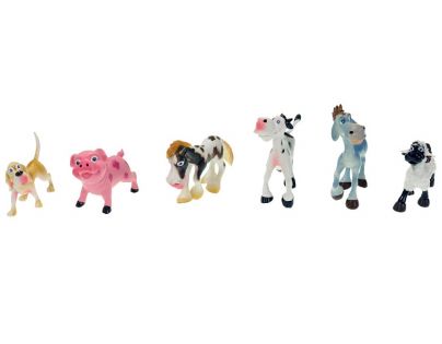 Zvířátka domácí veselá 6 ks