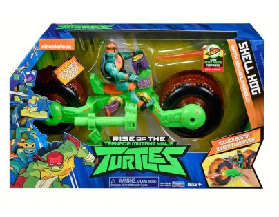 Teenage Mutant Ninja Turtles motorka s figurkou Michelangelo - Poškodený obal