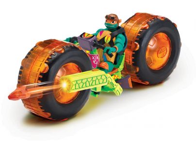 Teenage Mutant Ninja Turtles motorka s figúrkou Michelangelo